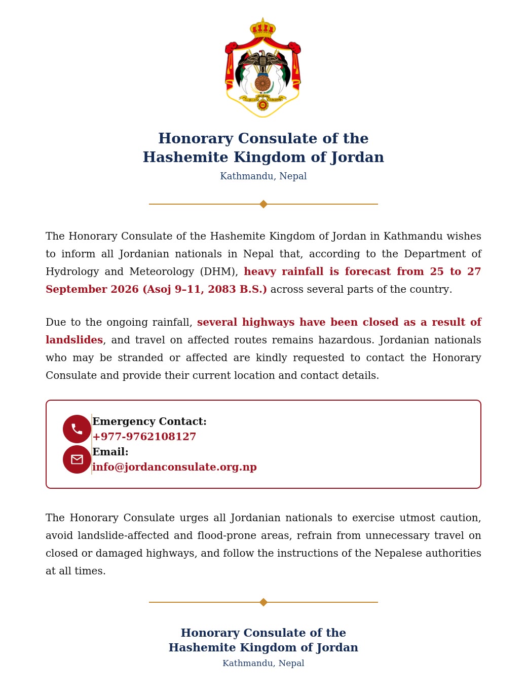 Notice